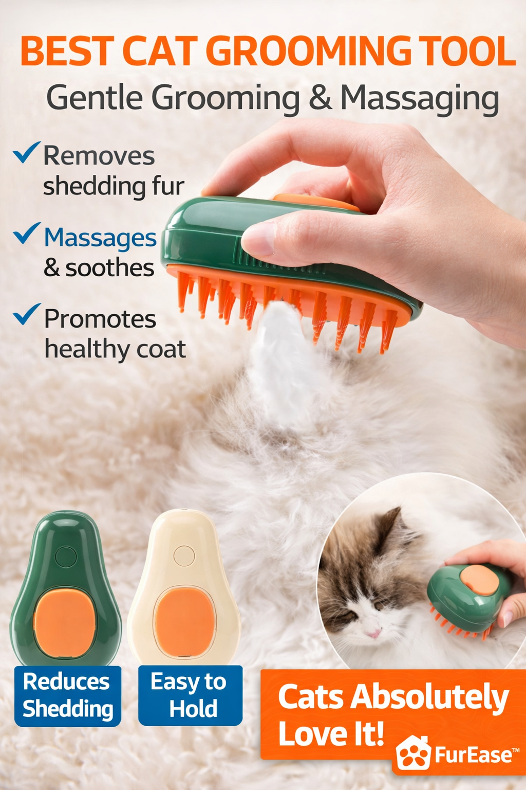 Shop our best seller: The 3 in 1 Pet Grooming Brush